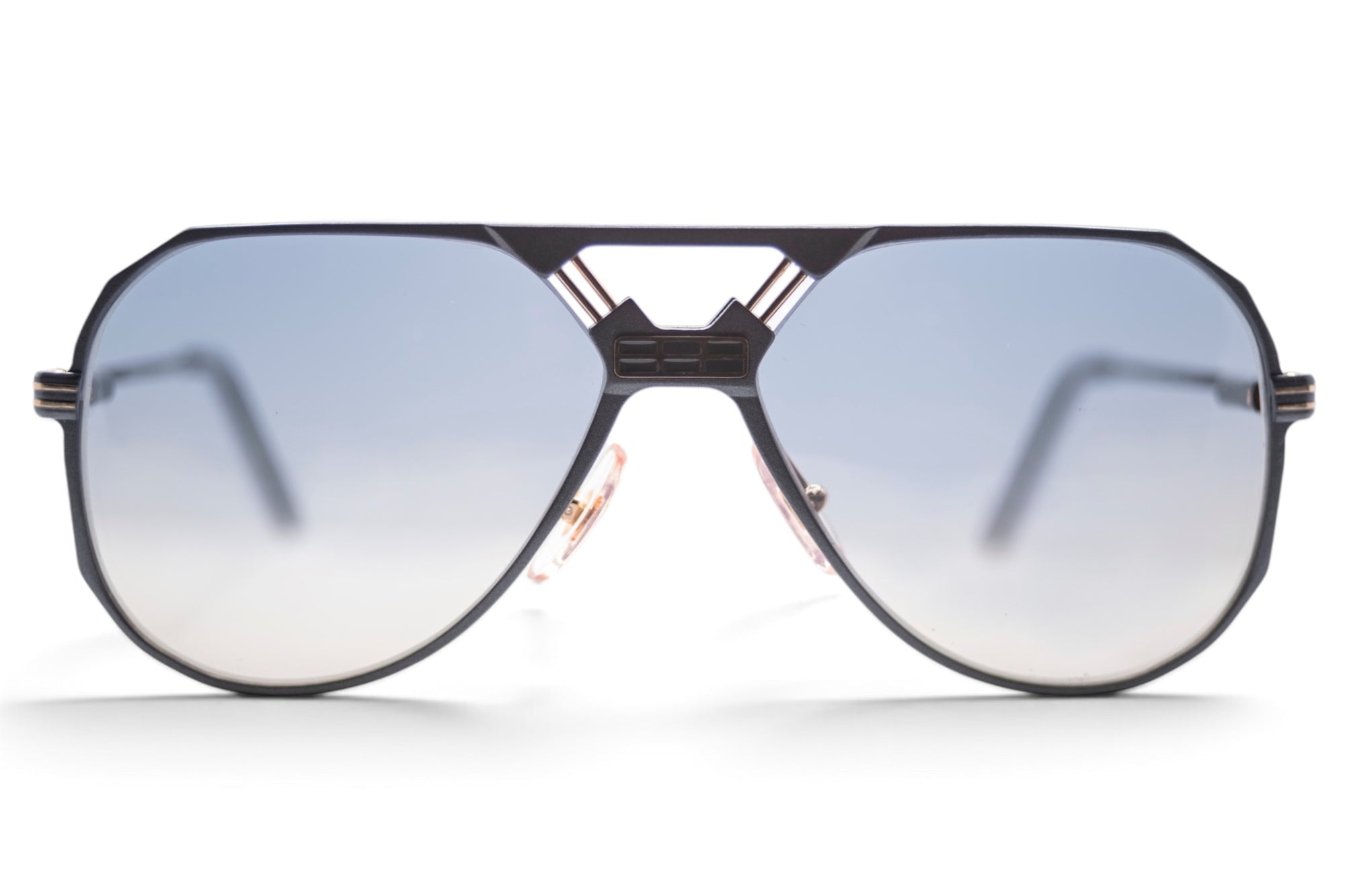 Ferrari F23 59 Gunmetal Aviator Sunglasses