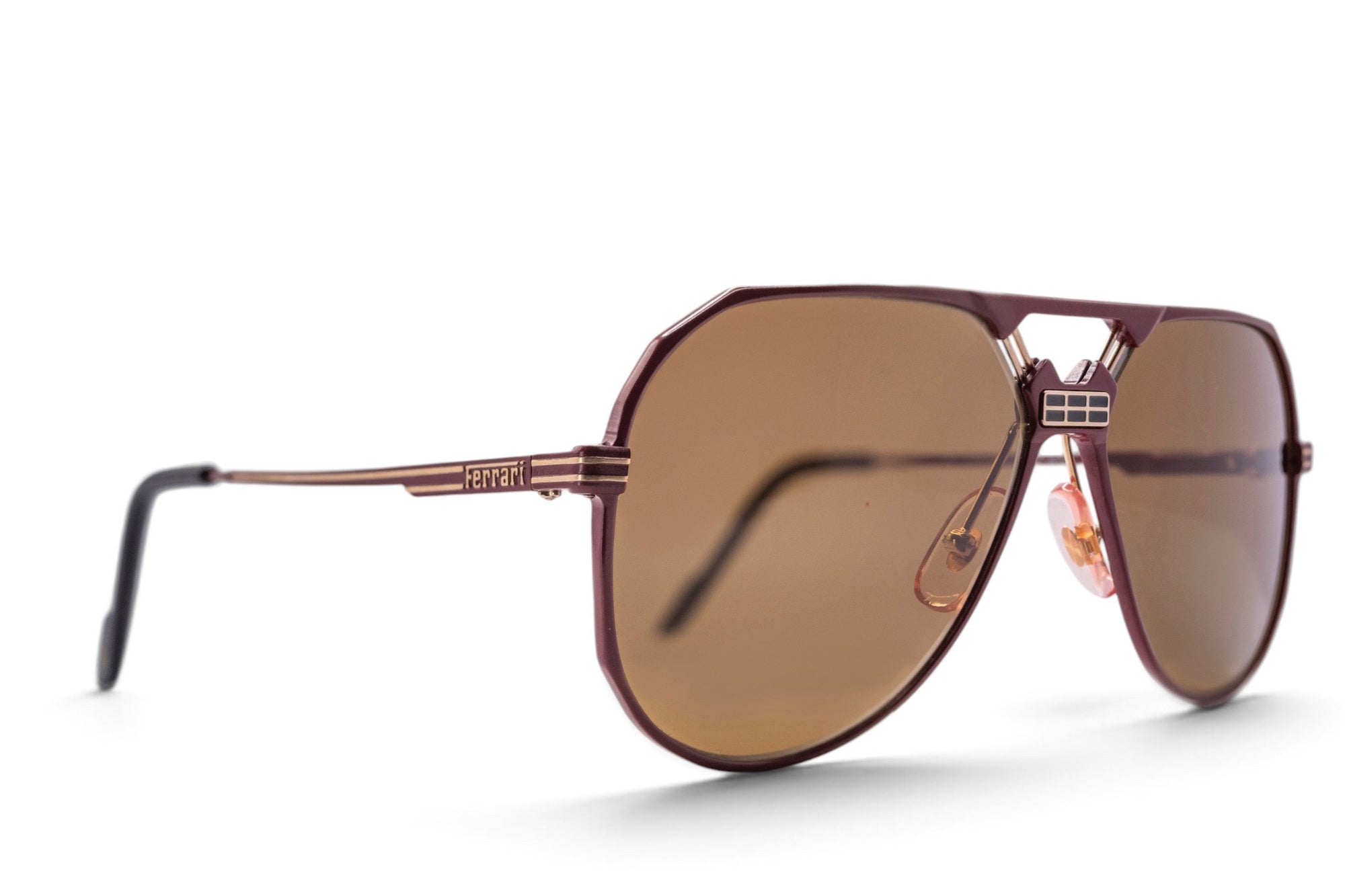 Ferrari F23 62 Red Aviator Sunglasses