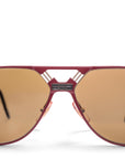 Ferrari F23 62 Red Aviator Sunglasses
